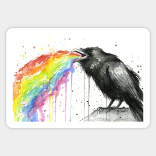 Raven Tastes the Rainbow Sticker